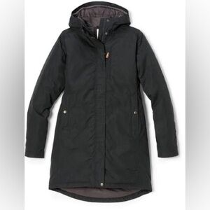 Fjallraven Women’s Kiruna Padded Insulated Parka in Black size Small NWT